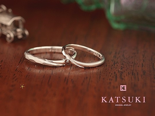 KATSUKI結婚指輪メテオールメーカー画像