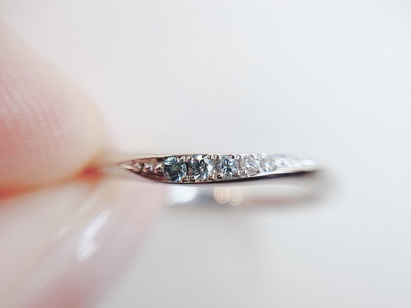 カフェ結婚指輪ローブドゥマリエBDアップ