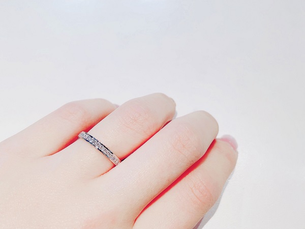 サムシングブルーハーフエタニティ