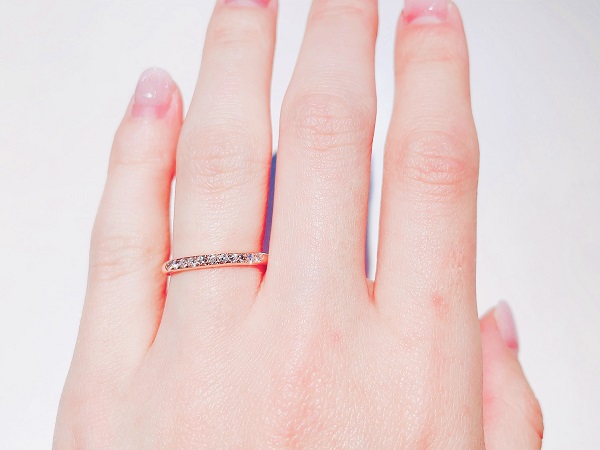 カフェリングスーム着用