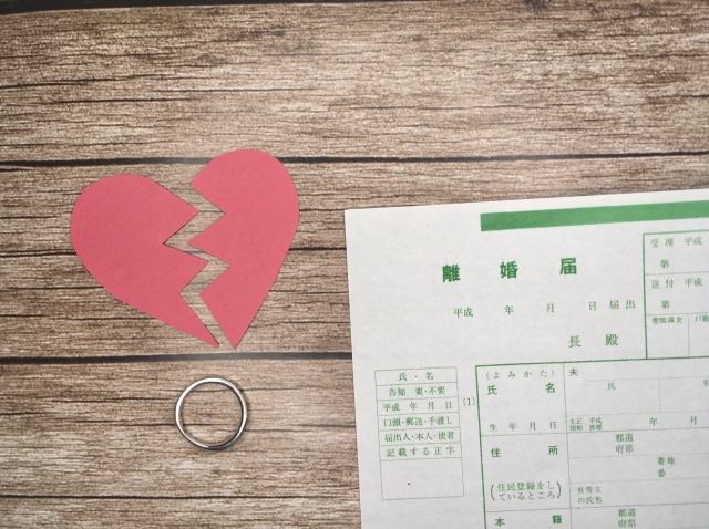 離婚届のイメージ写真