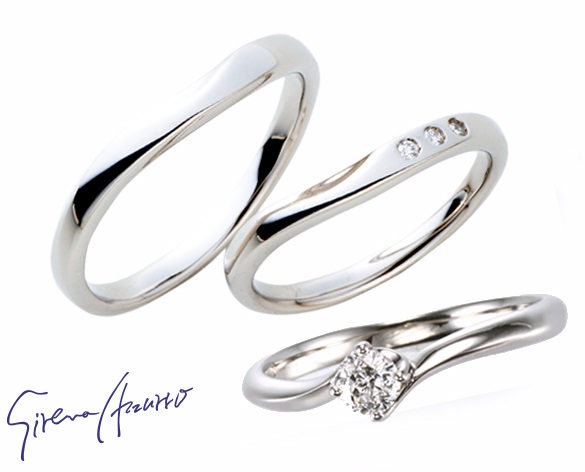 セイレーンアズーロアニーモ婚約指輪