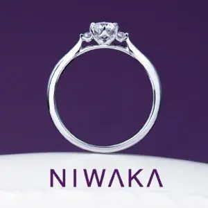 NIWAKA産 最初は旦那との指輪のブランドを別々にするつもりでしたが、俄