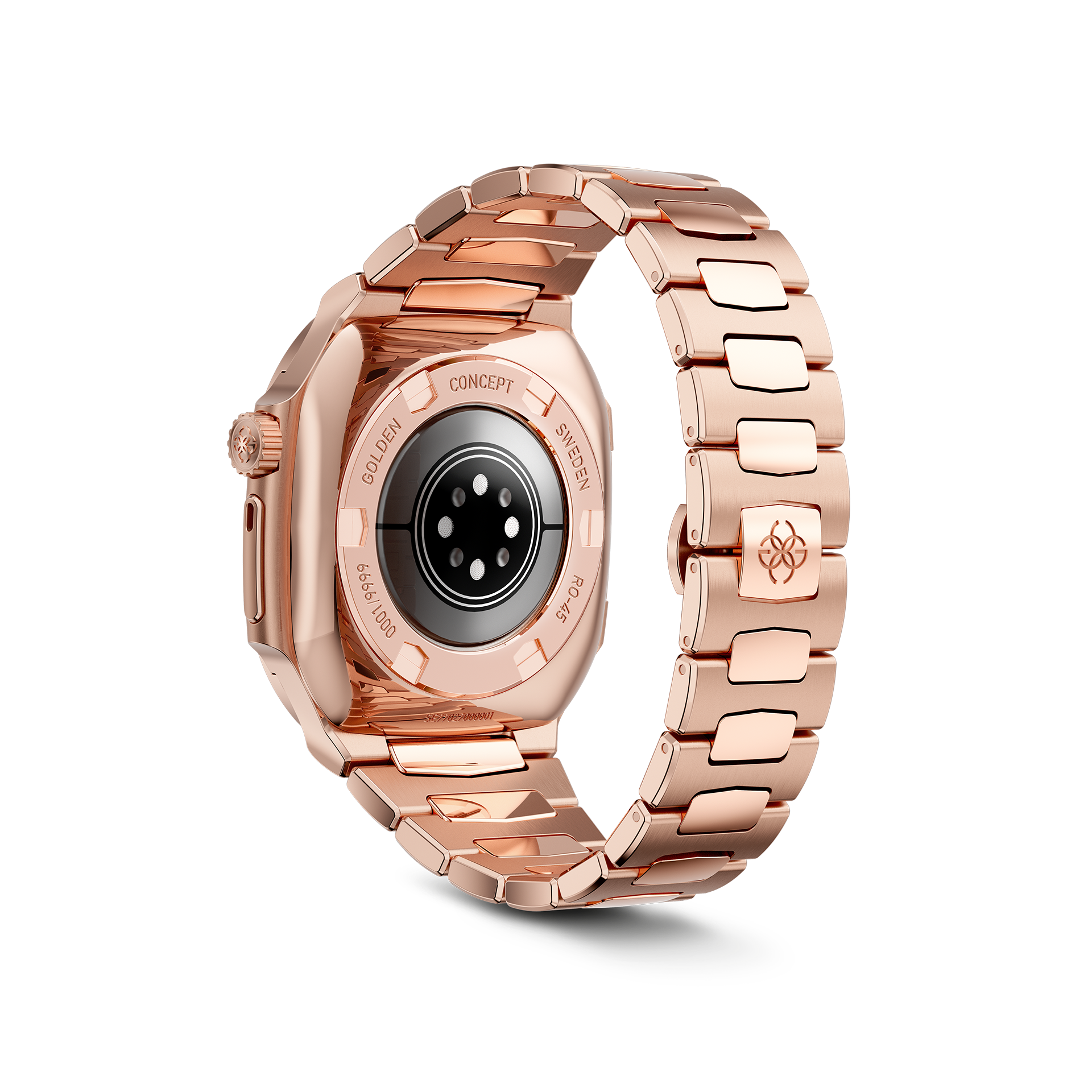 【極美品】ゴールデンコンセプト45ミリRO45-ROSEGOLD ローズゴールド Apple Watch Case - ROL45 - Rose Gold / Black – ゴールデン