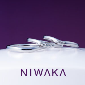 人気ブランド「NIWAKA」に新デザイン「白鈴」が登場｜婚約指輪