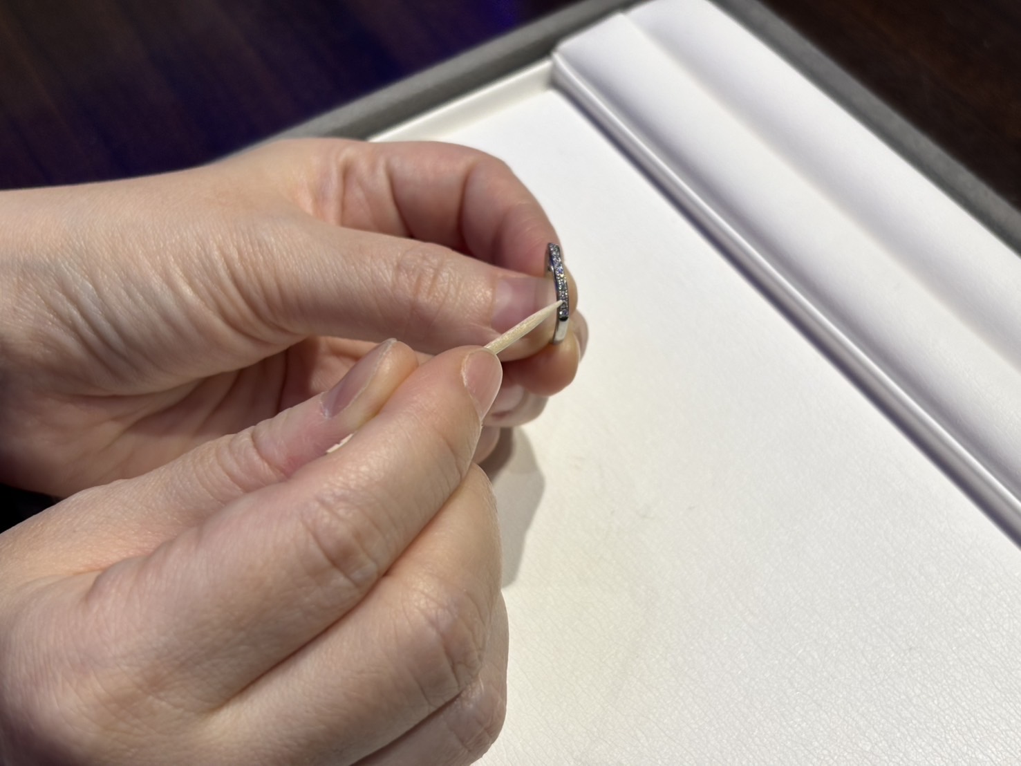 石留めチェック