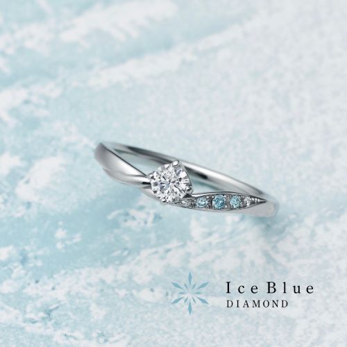 アイスブルーダイヤモンドファーストスノー