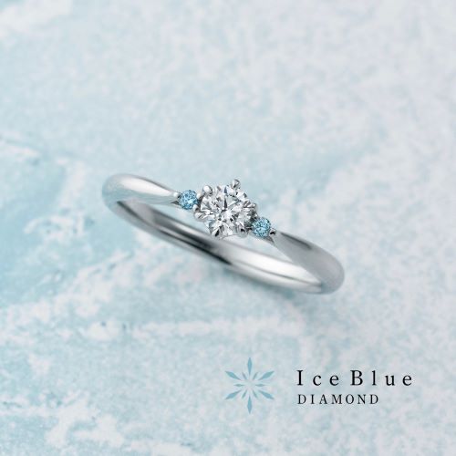 アイスブルーダイヤモンドフロストフラワー